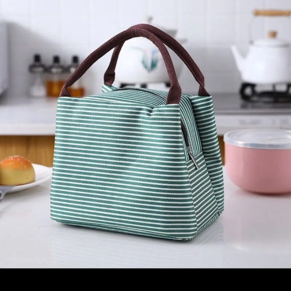 Striped pattern lunch bag - Picture 7 of 7